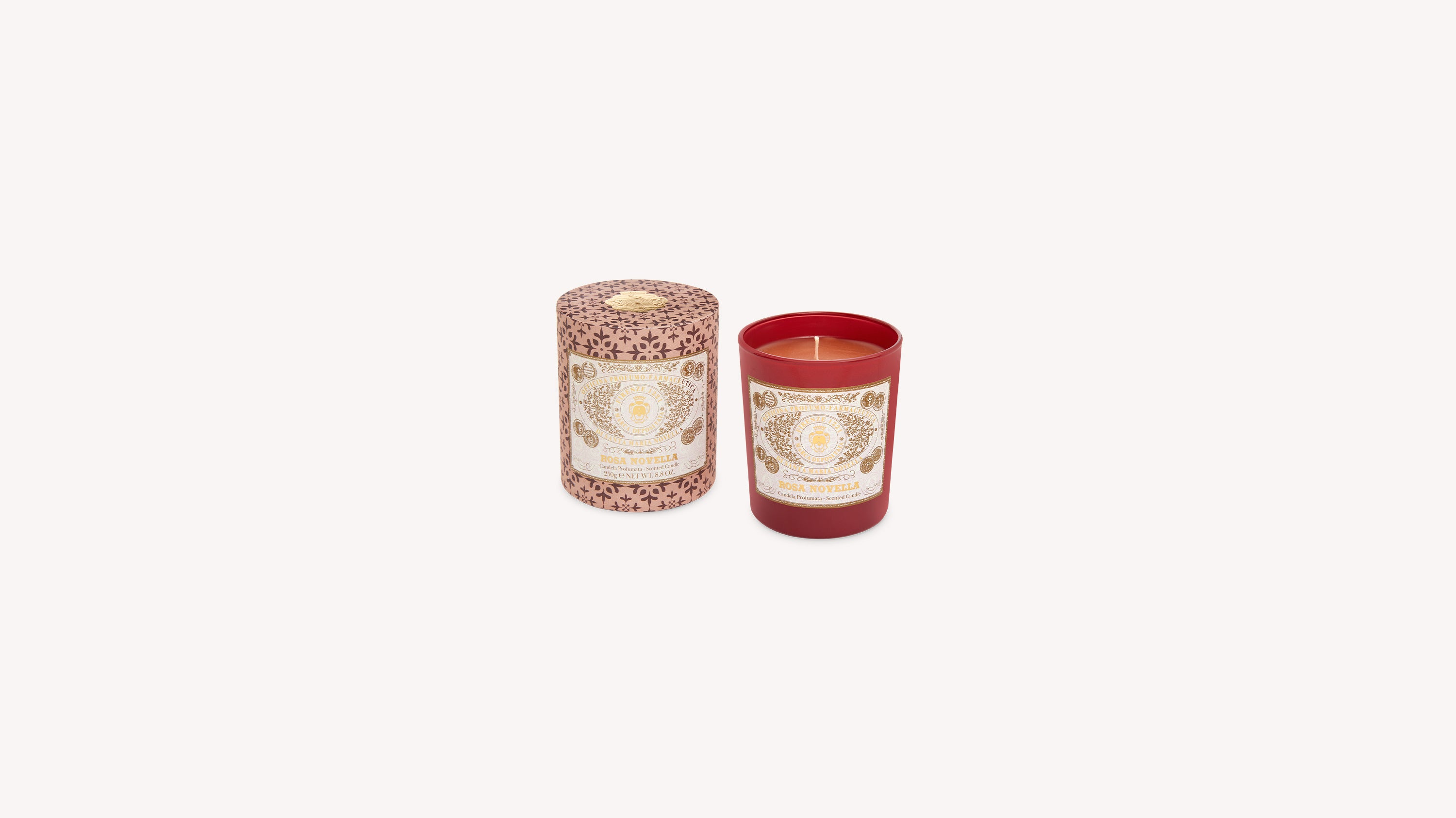 Bougie Parfumée Rosa Novella
