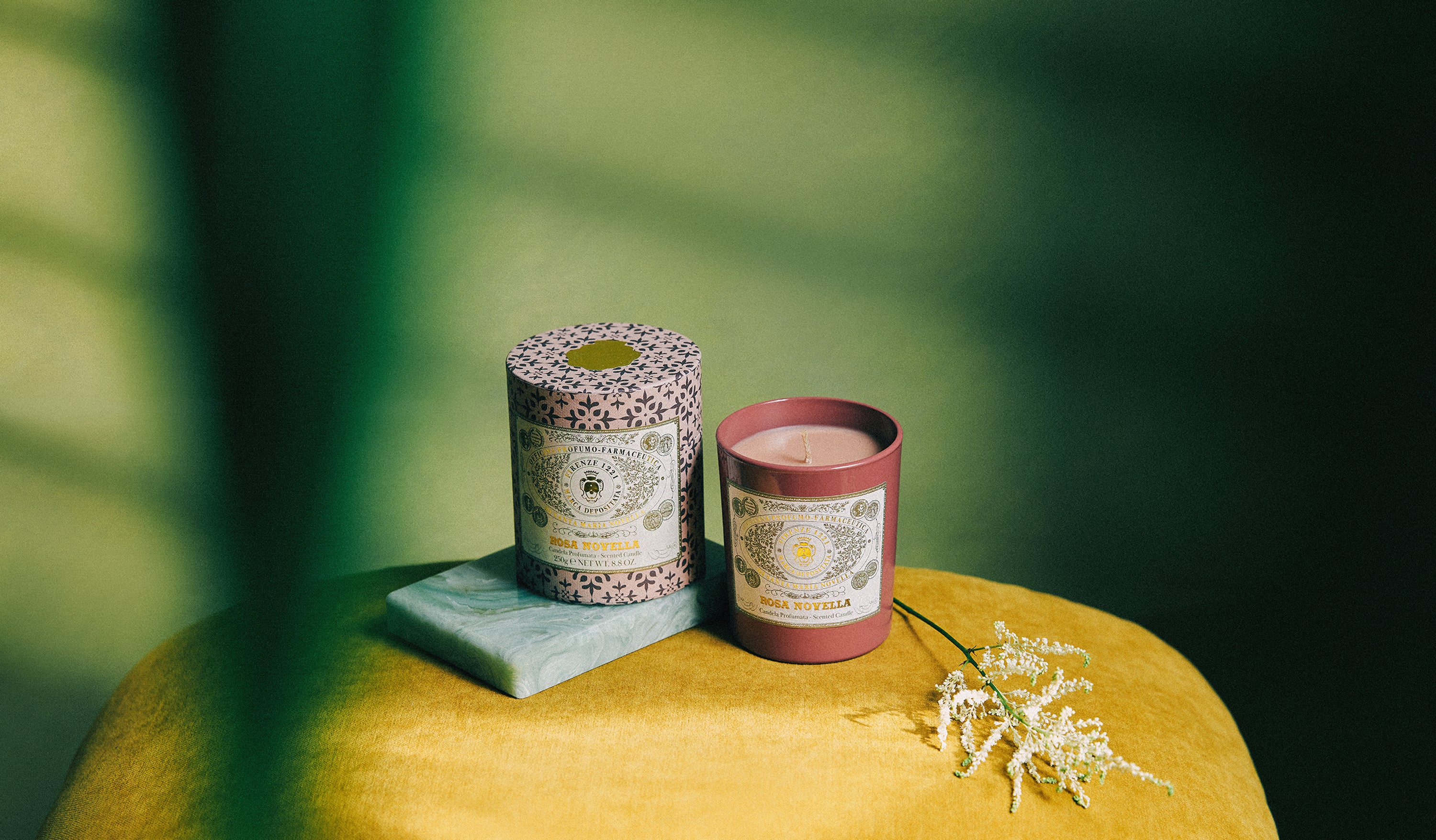 Bougie Parfumée Rosa Novella