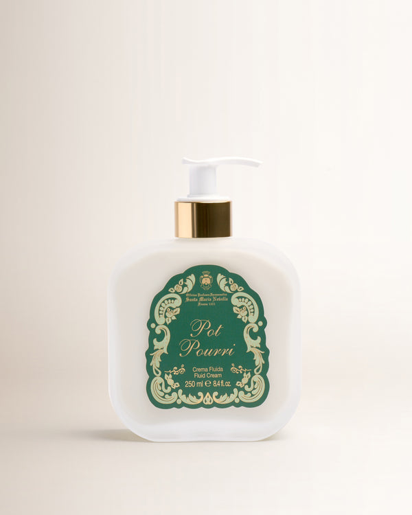 Pot Pourri Glass Fluid Body Cream