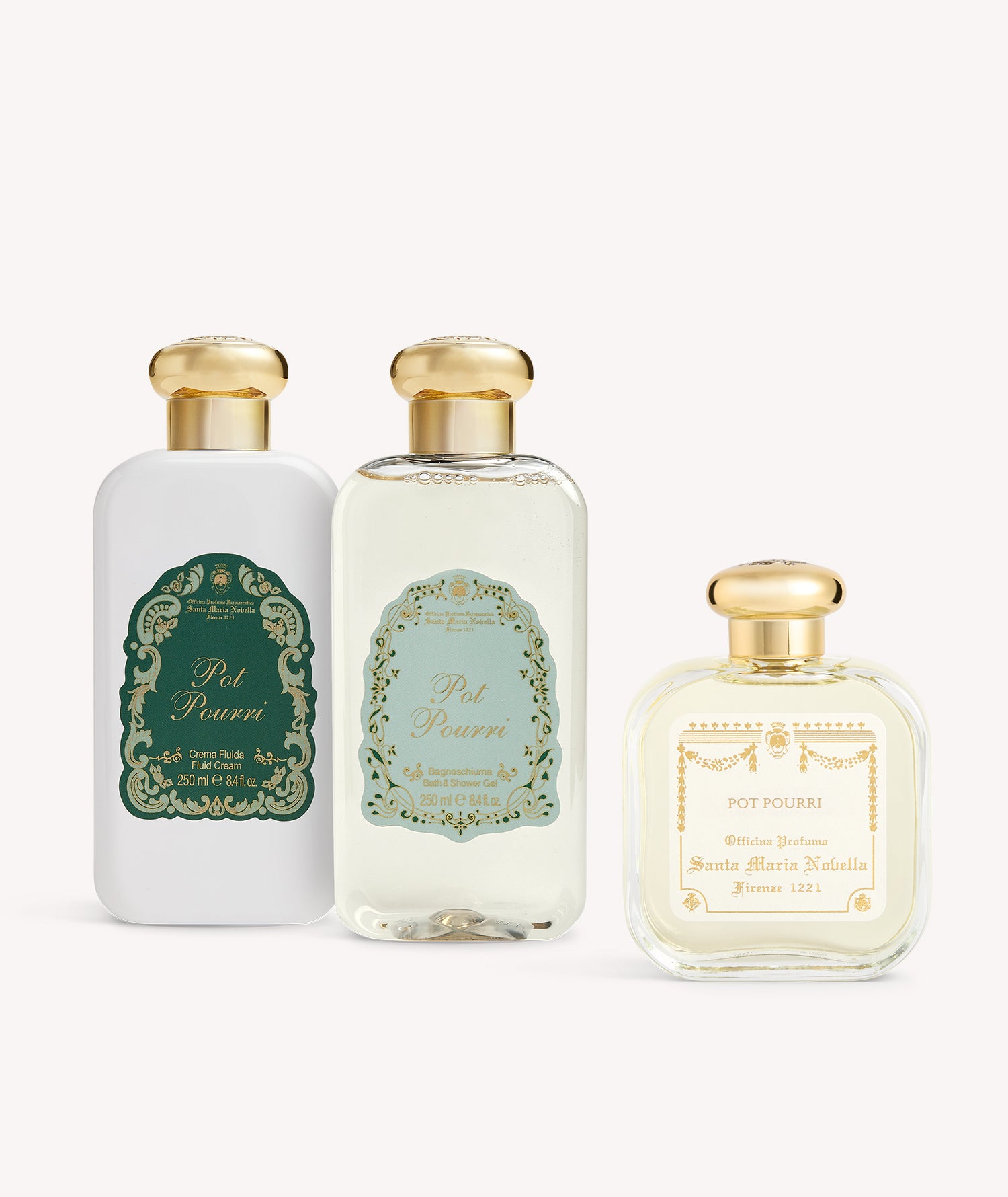 Pot Pourri Crema Fluida サンタ・マリア・ノヴェッラ Pot Pourri: Perfumed Body Cream - Santa Maria Novella