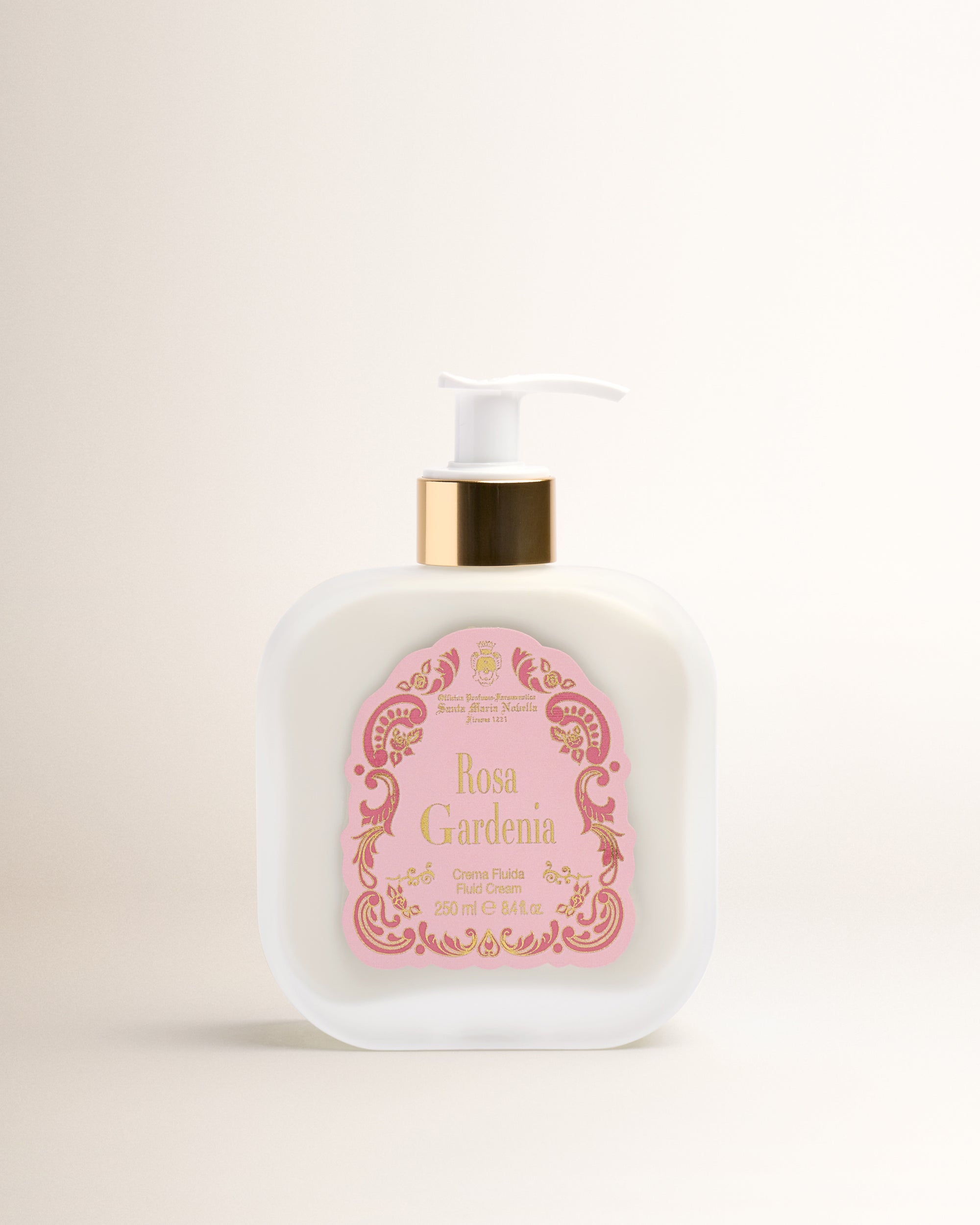 Crema Fluida Rosa Gardenia in Vetro