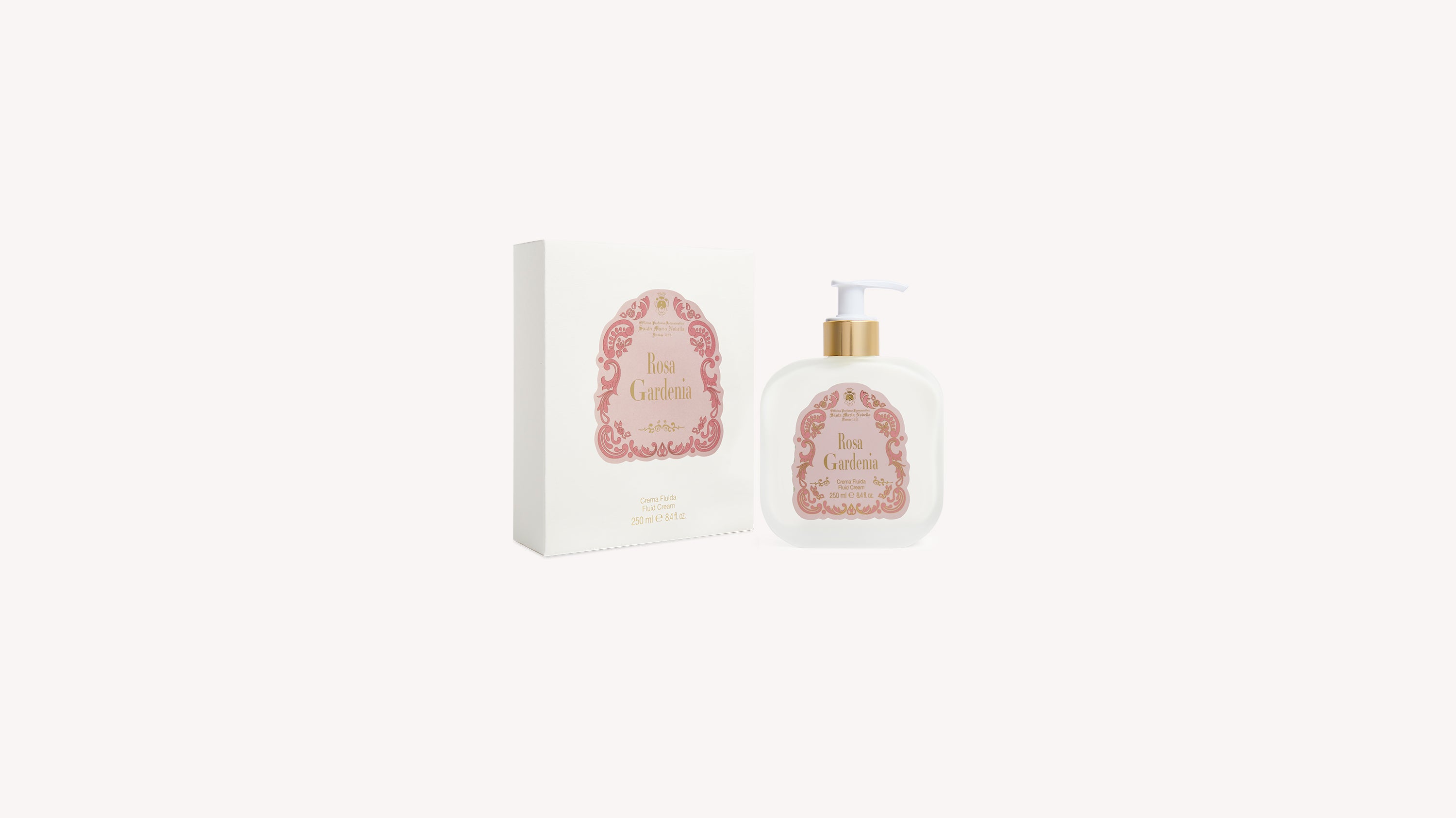 Crema Fluida Rosa Gardenia