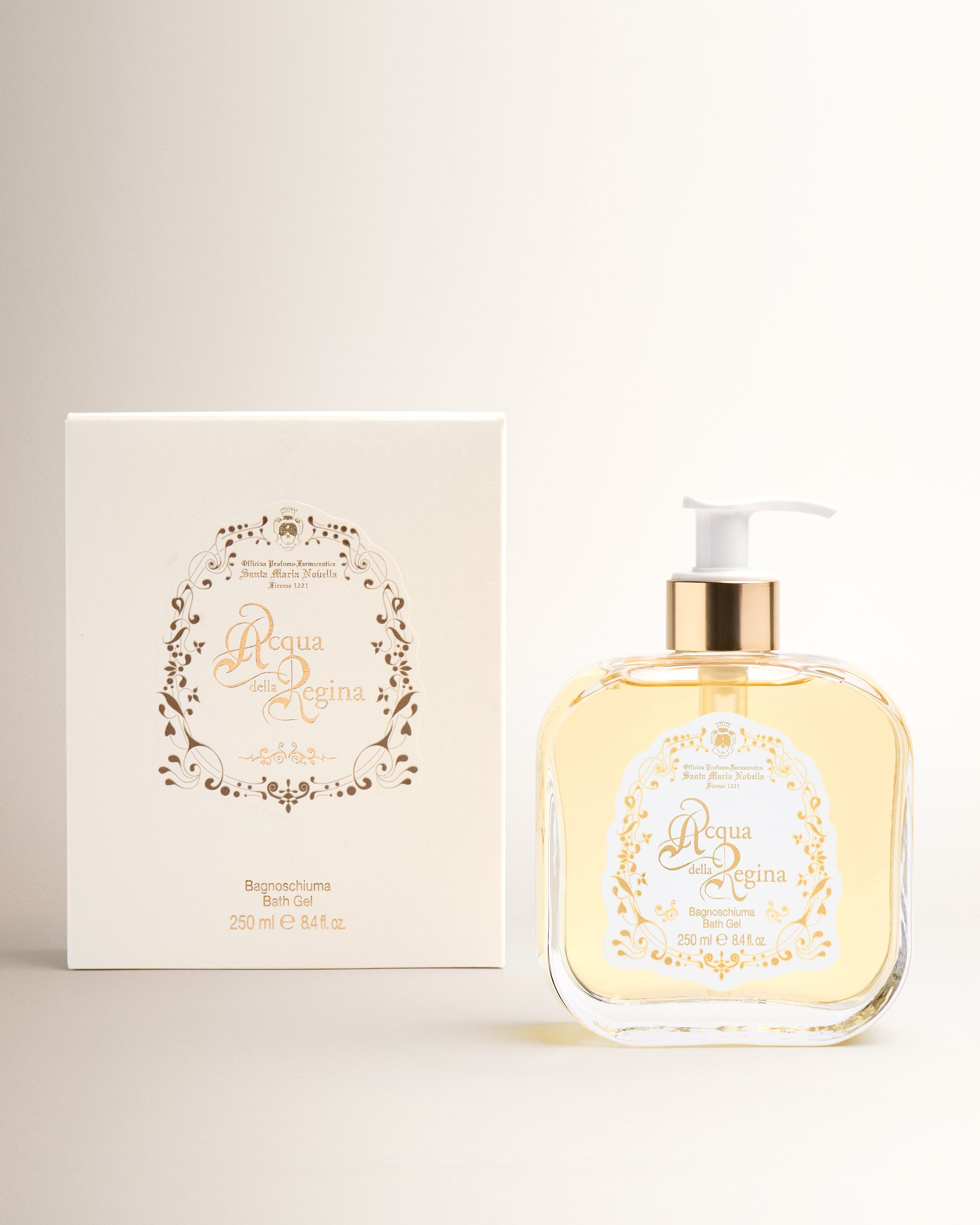 Gel de Baño Acqua della Regina en Vidrio