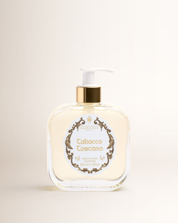 Sapone Liquido Tabacco Toscano in Vetro