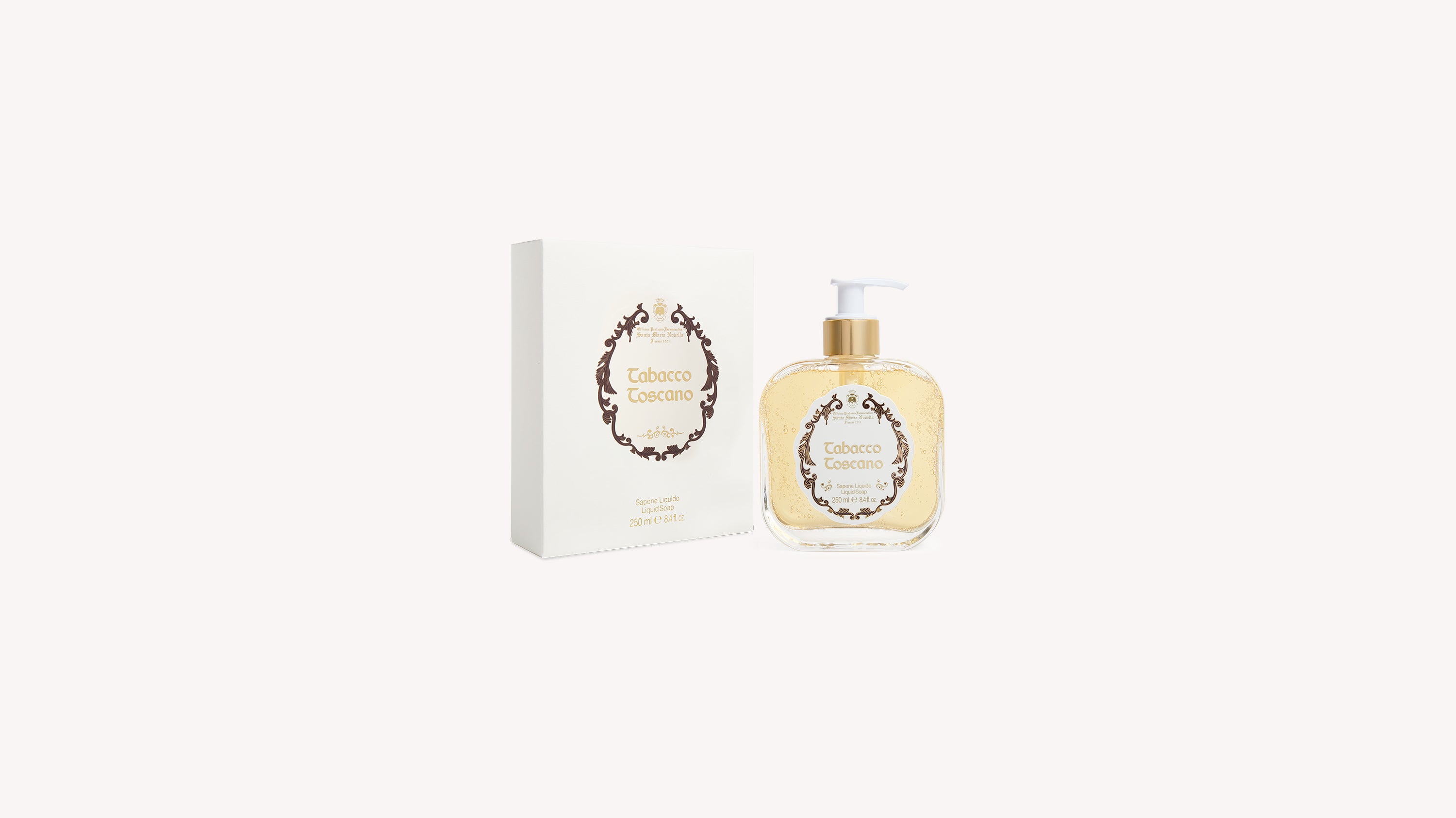 Tabacco Toscano: Sapone Liquido - Santa Maria Novella Tabacco Toscano: Sapone Liquido - Santa Maria Novella