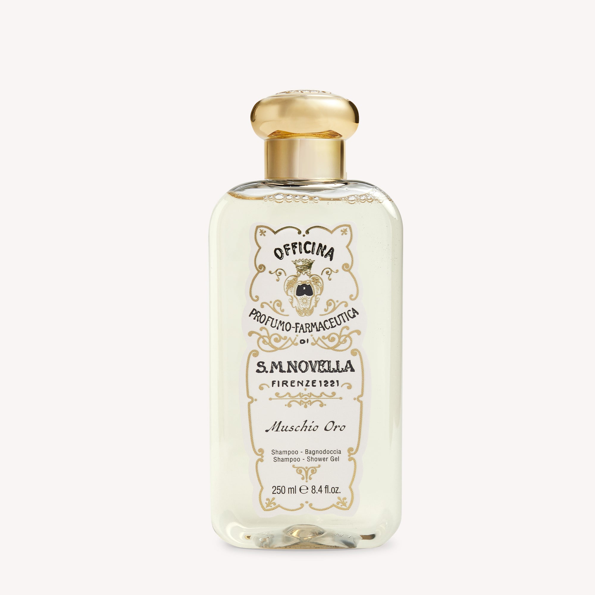 ☆　マリッコわんわん様│クリーム&ローション＋ソープ　エマルジョン　サンプロ Muschio Oro Hair Shampoo - Santa Maria Novella