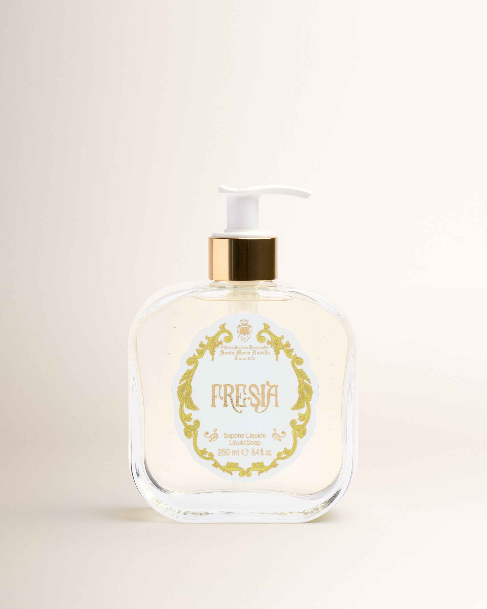 Sapone Liquido Fresia in Vetro