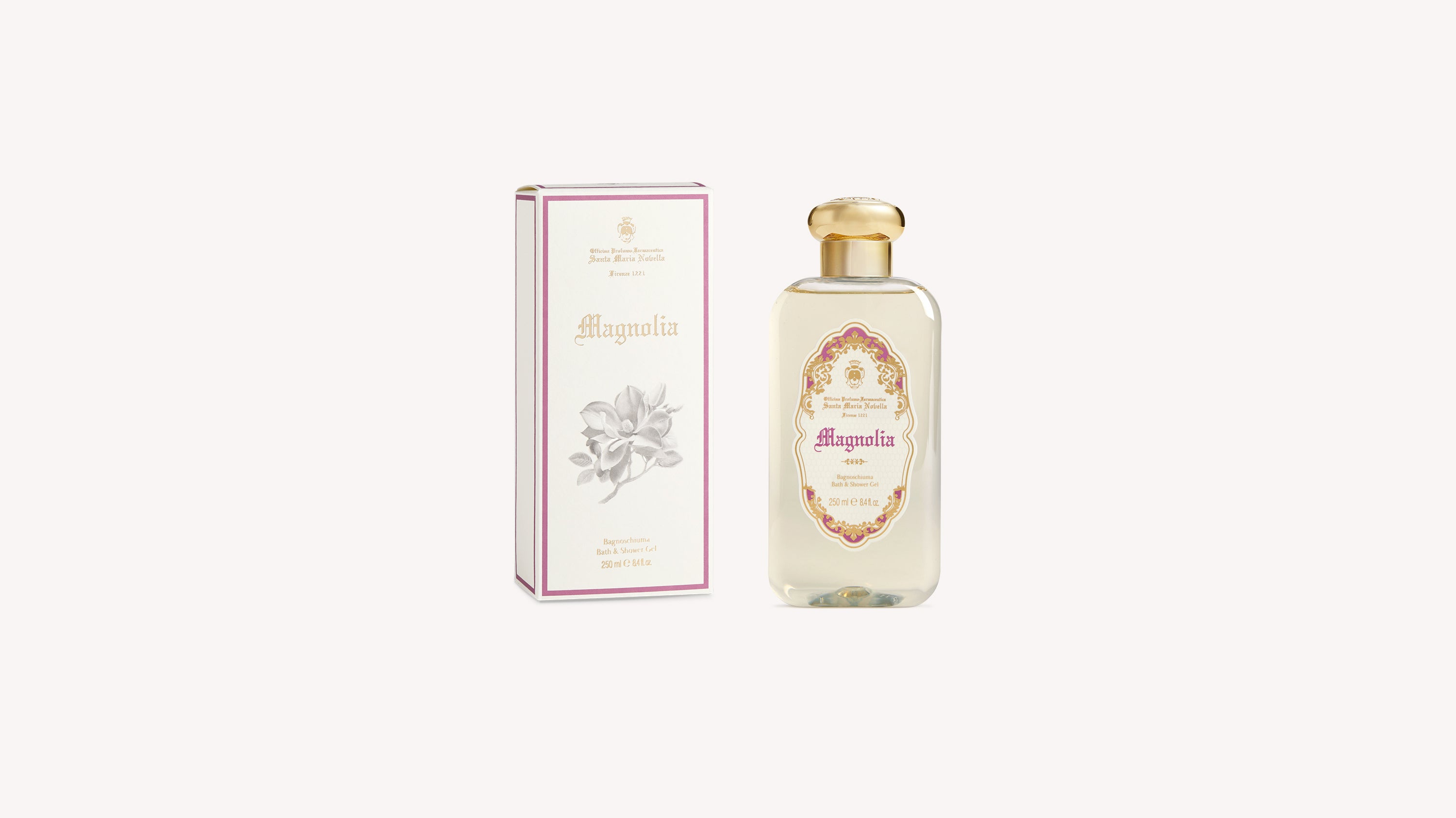 Magnolia: Luxury Bath Gel - Santa Maria Novella