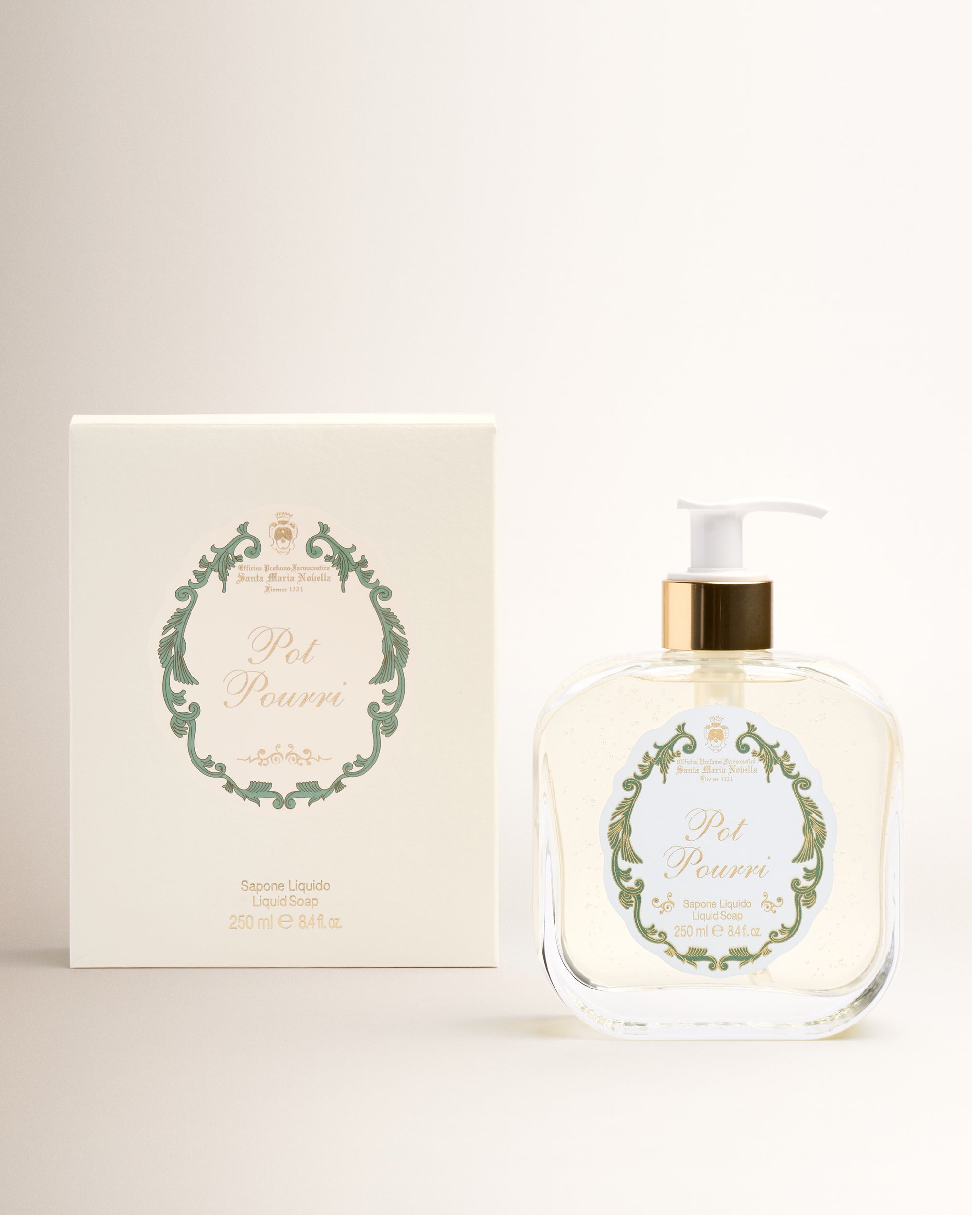 Savon Liquide Pot Pourri en Verre