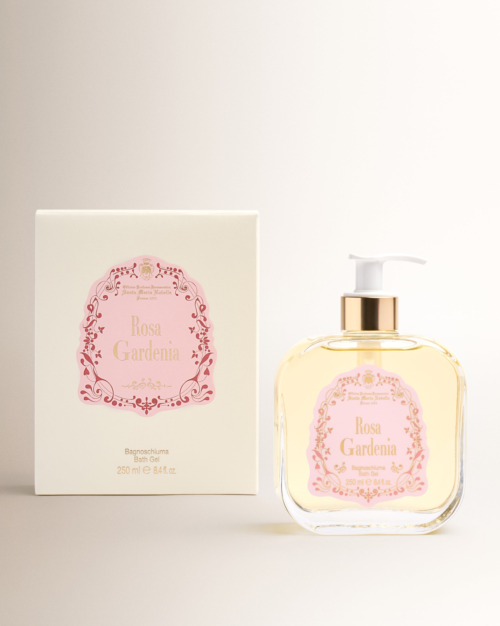 Schaumbad Rosa Gardenia im Glas