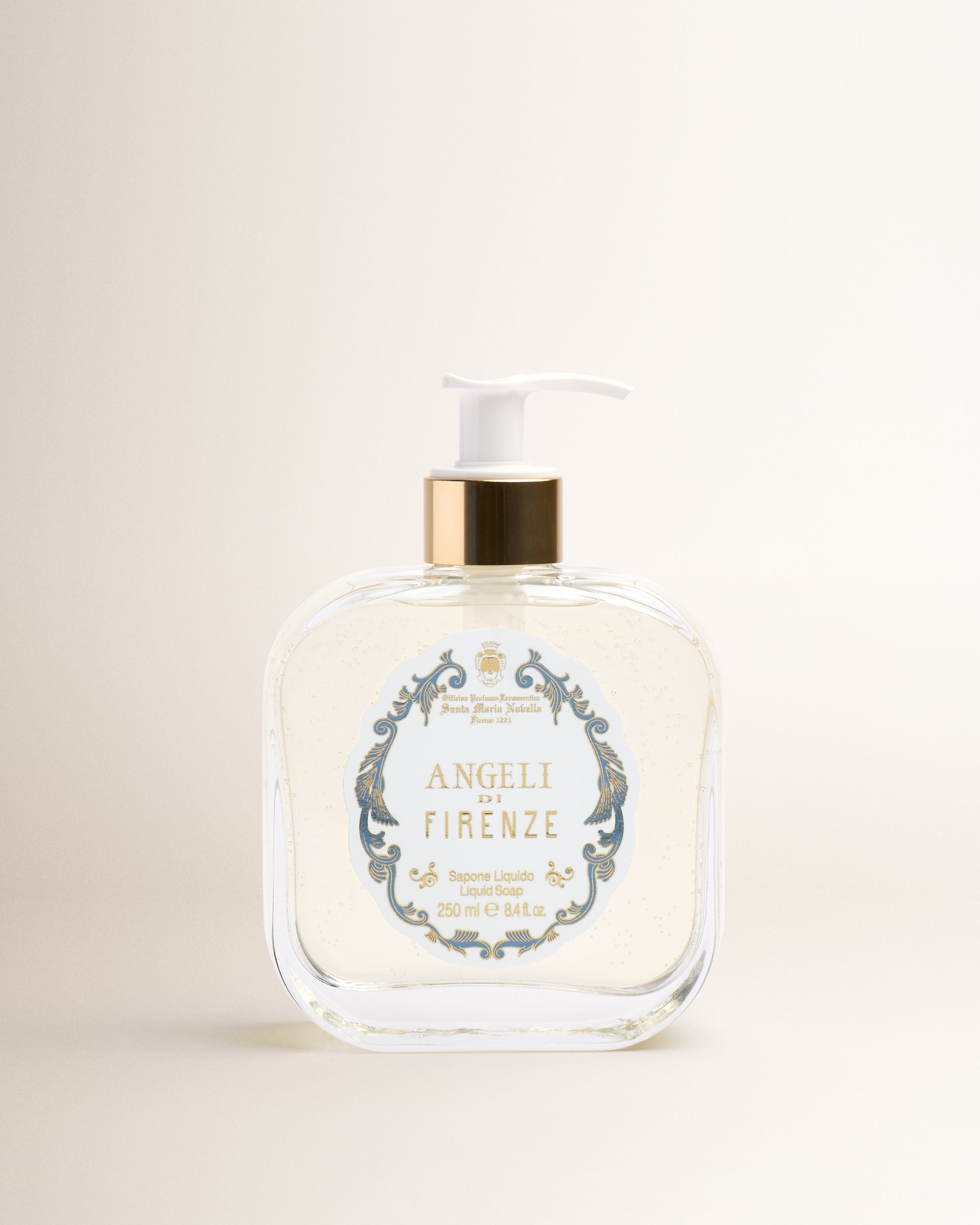 Jabón Líquido Angeli di Firenze en Vidrio