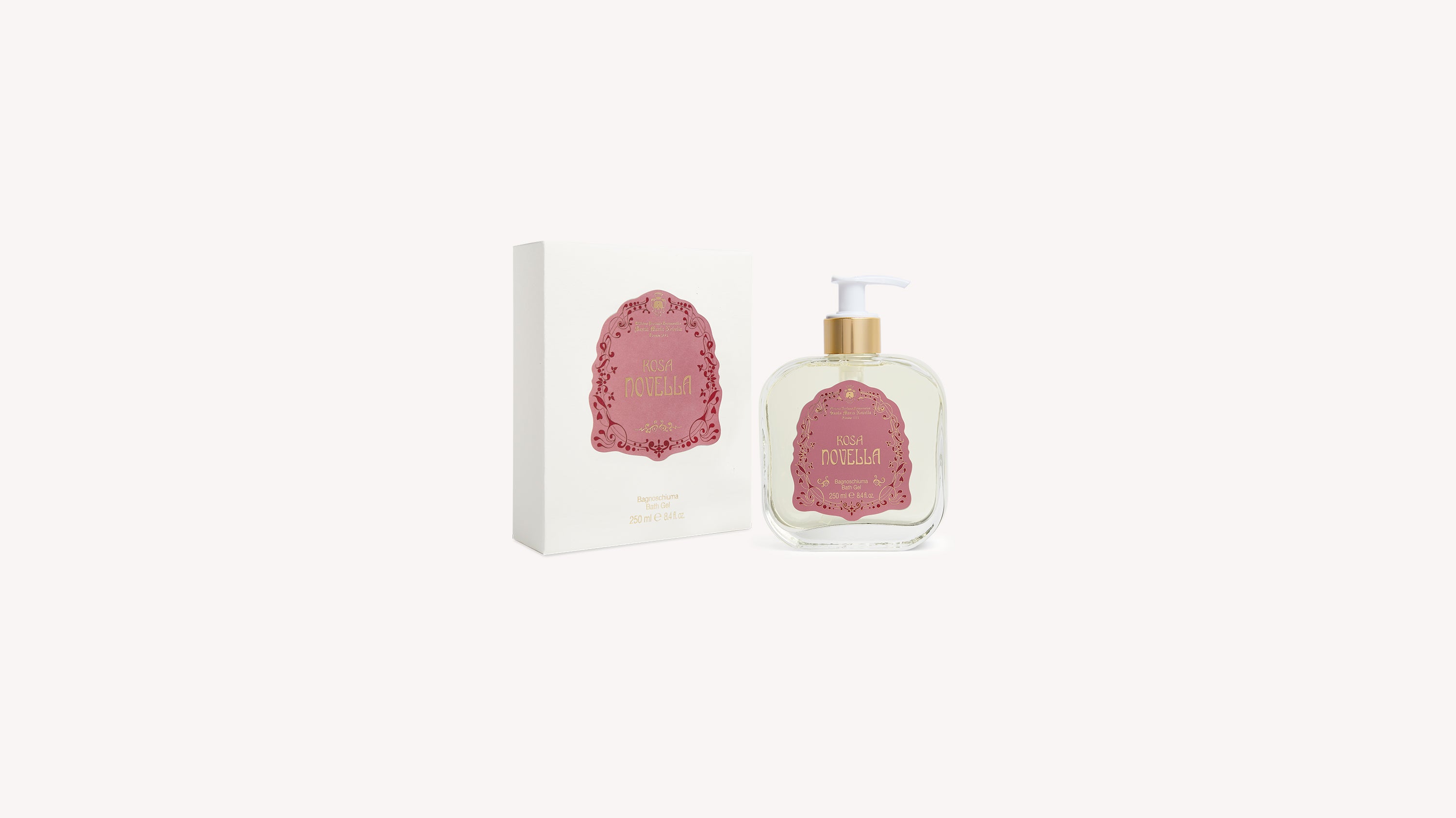 Rosa Novella: Luxury Shower Gel - Santa Maria Novella