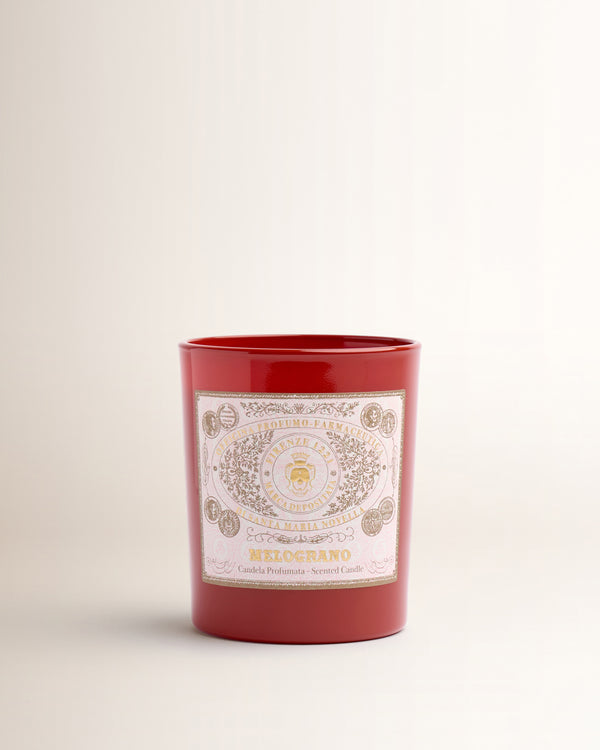 Candela Melograno in Vetro