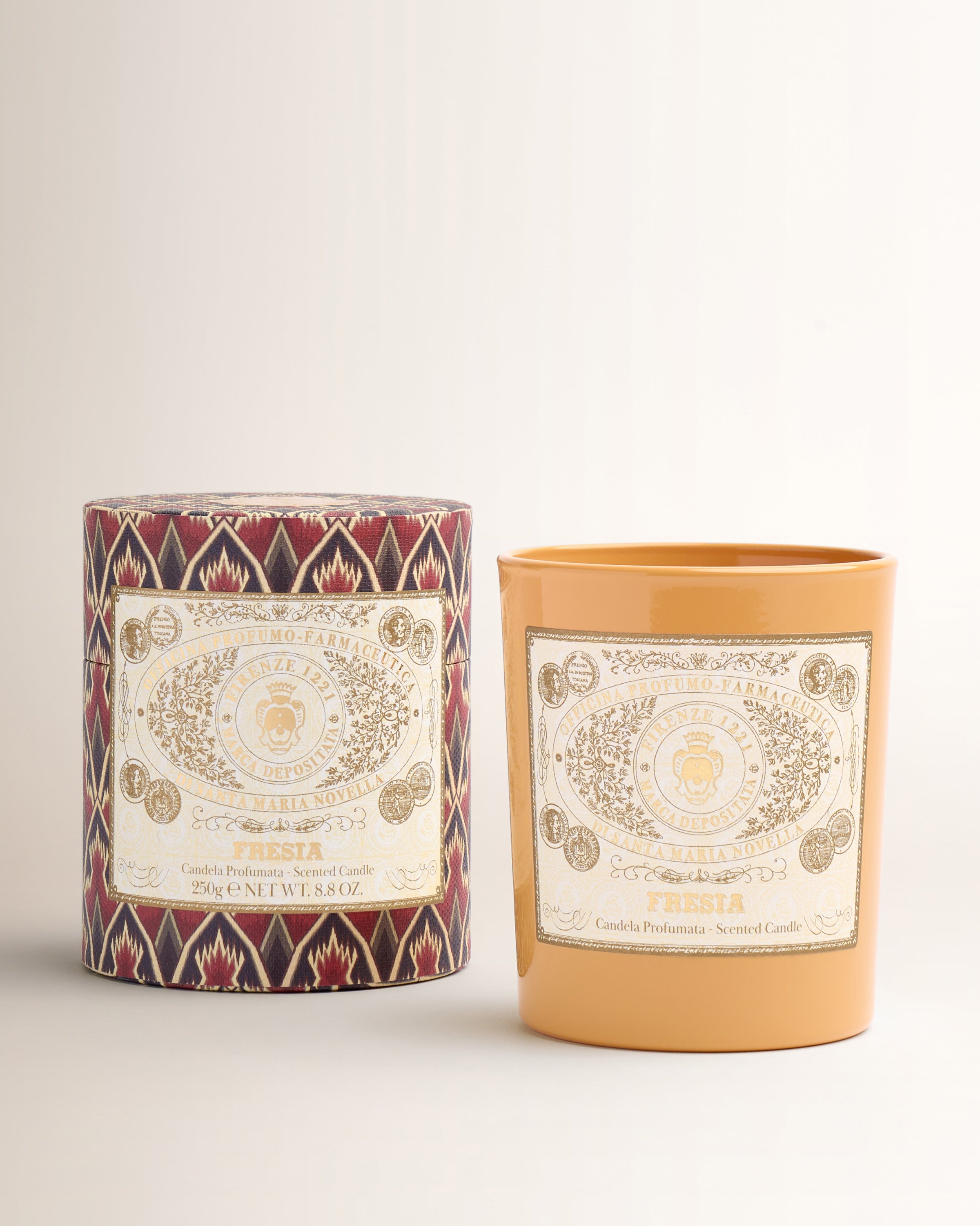 Bougie Fresia en Verre