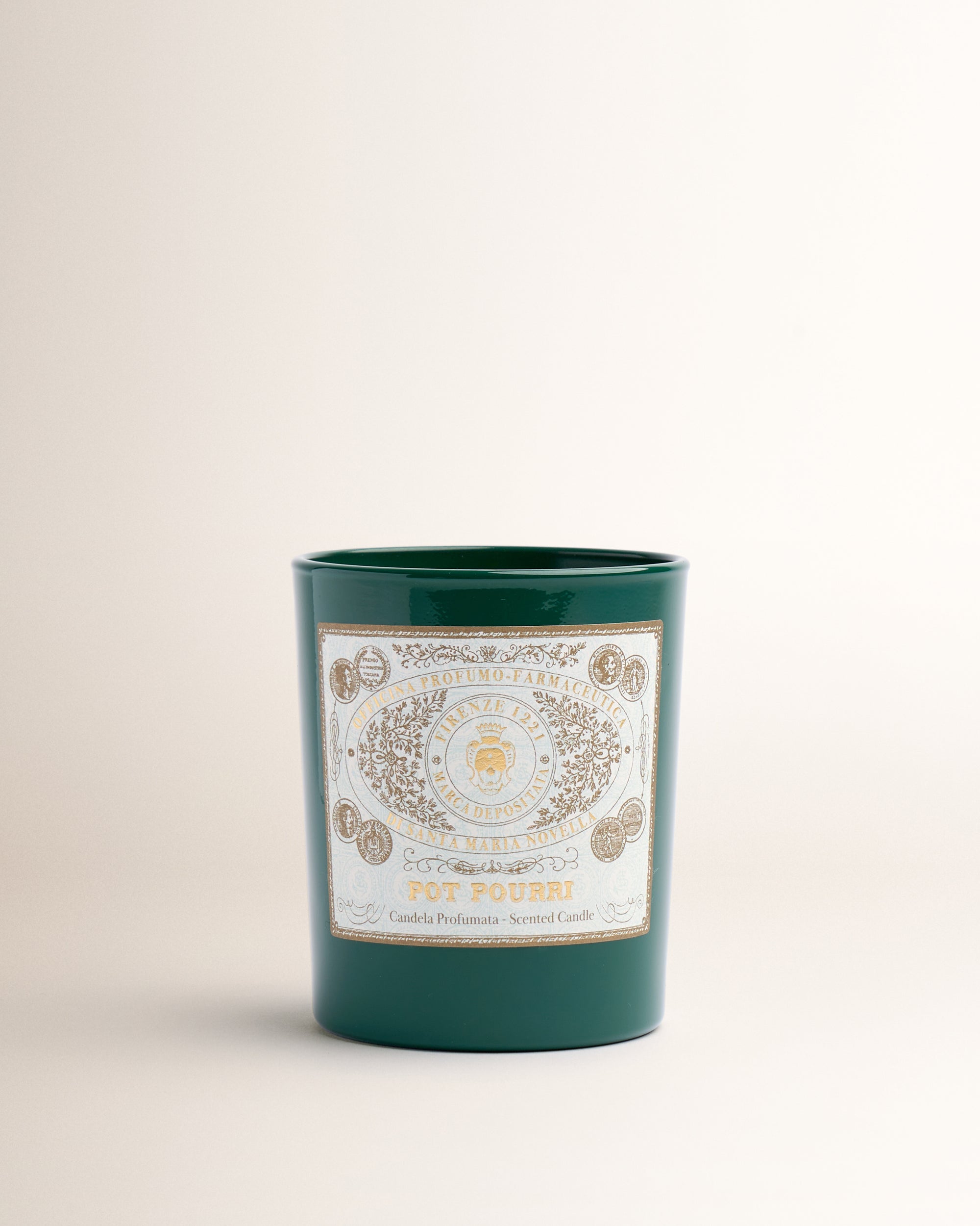 Candela Pot Pourri in Vetro