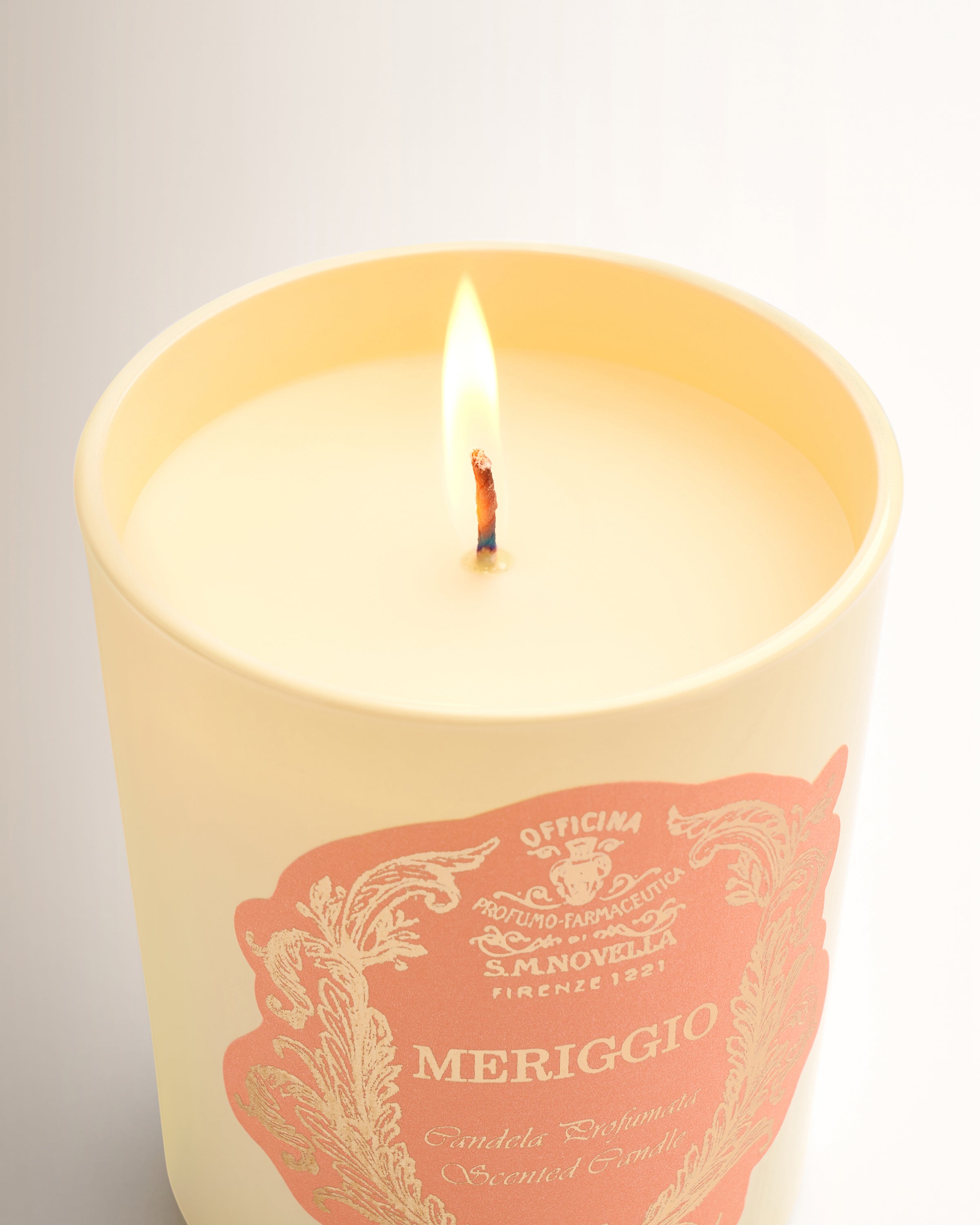 Vela Meriggio en Vidrio