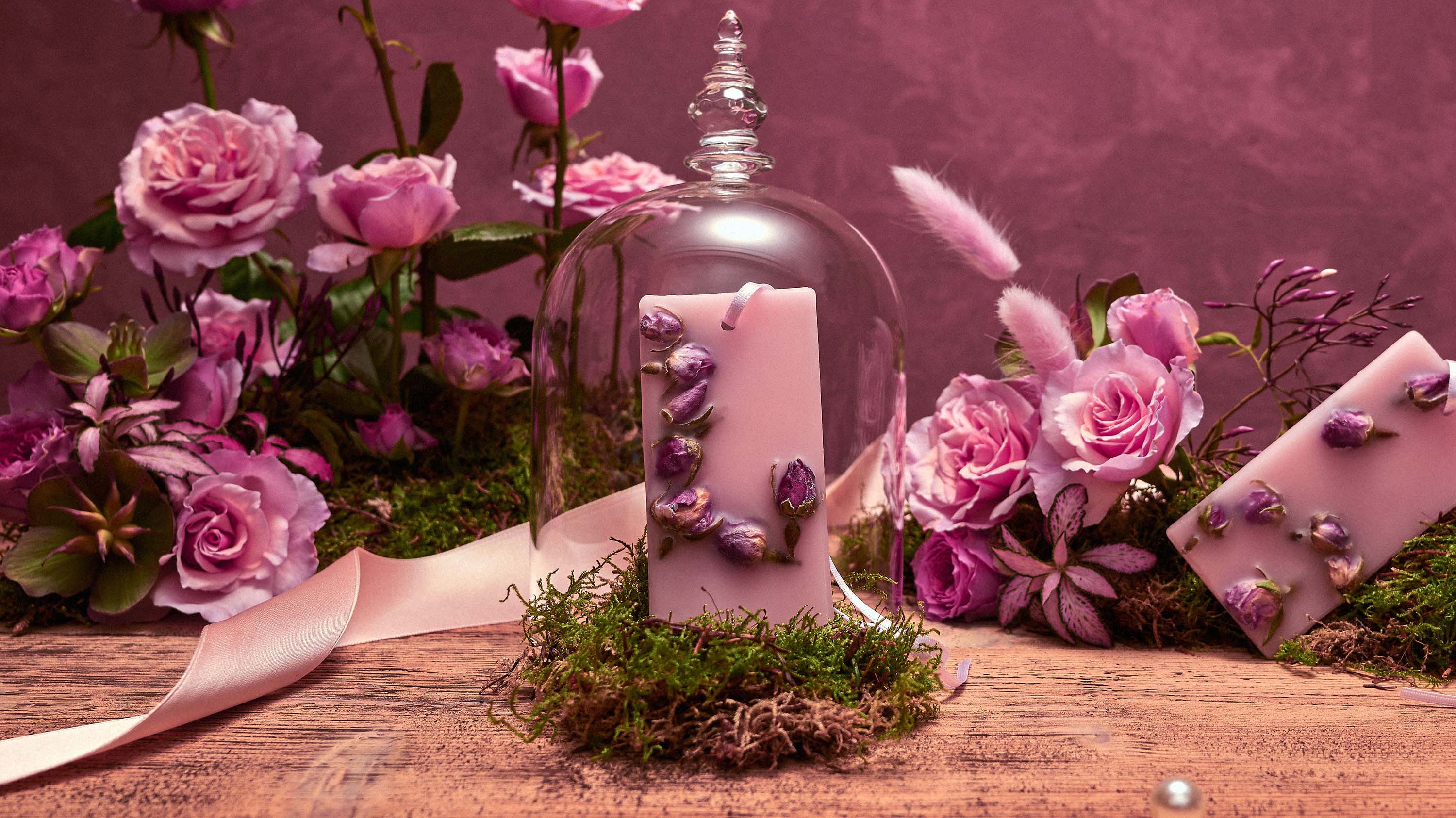 Tablettes de Cire Rosa Gardenia