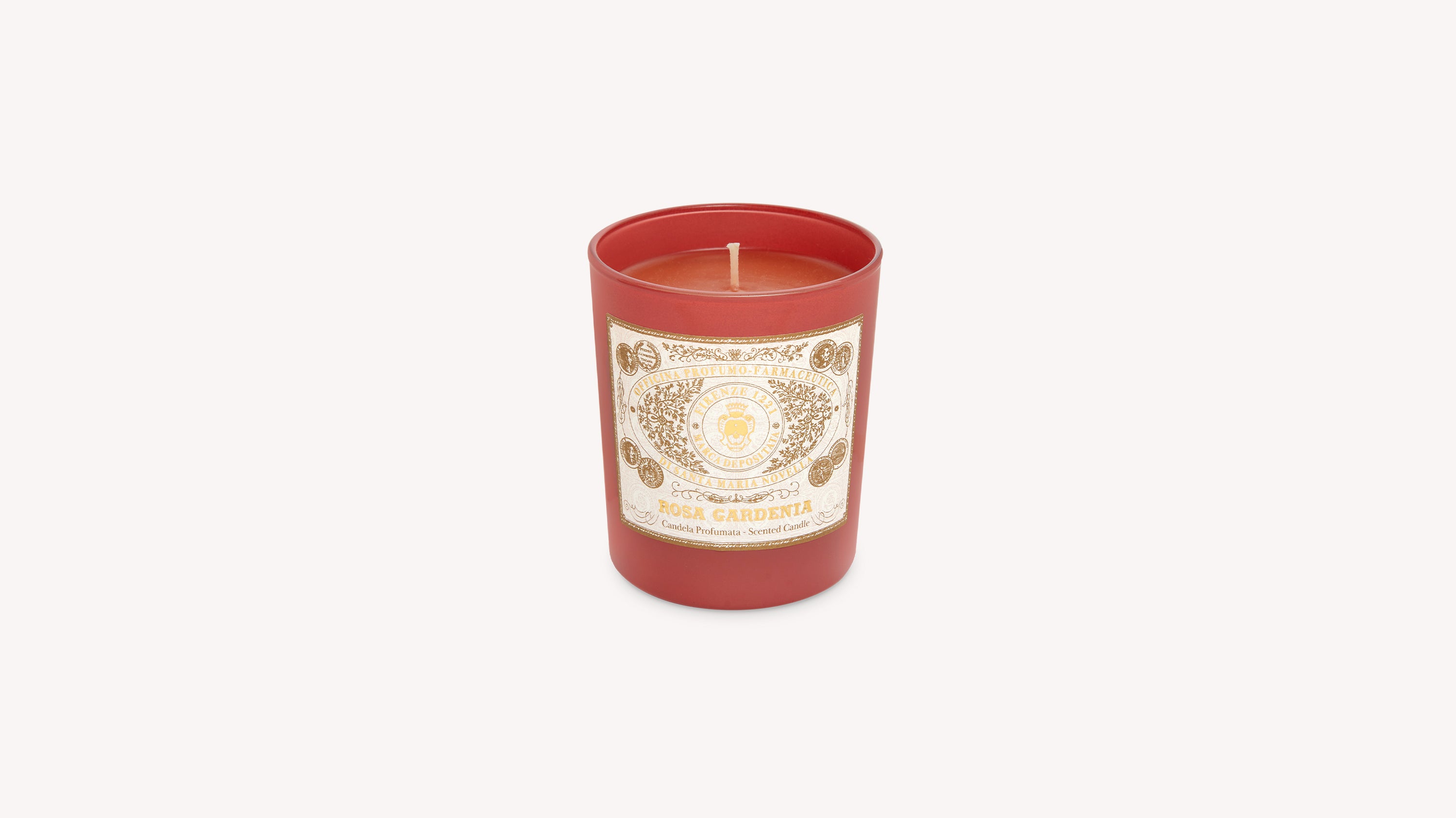 Rosa Gardenia Scented Candle - Santa Maria Novella