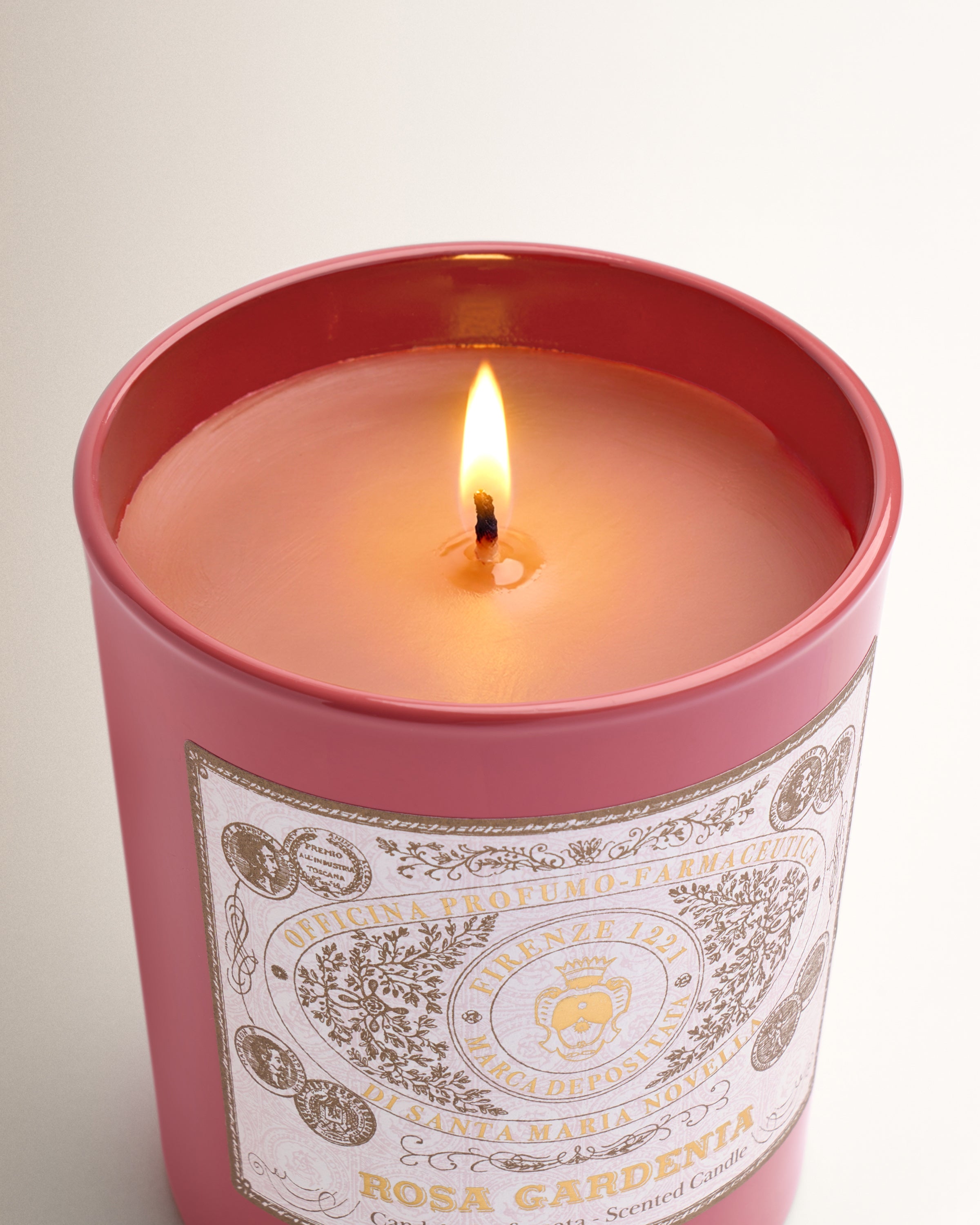Rosa Gardenia Scented Candle - Santa Maria Novella
