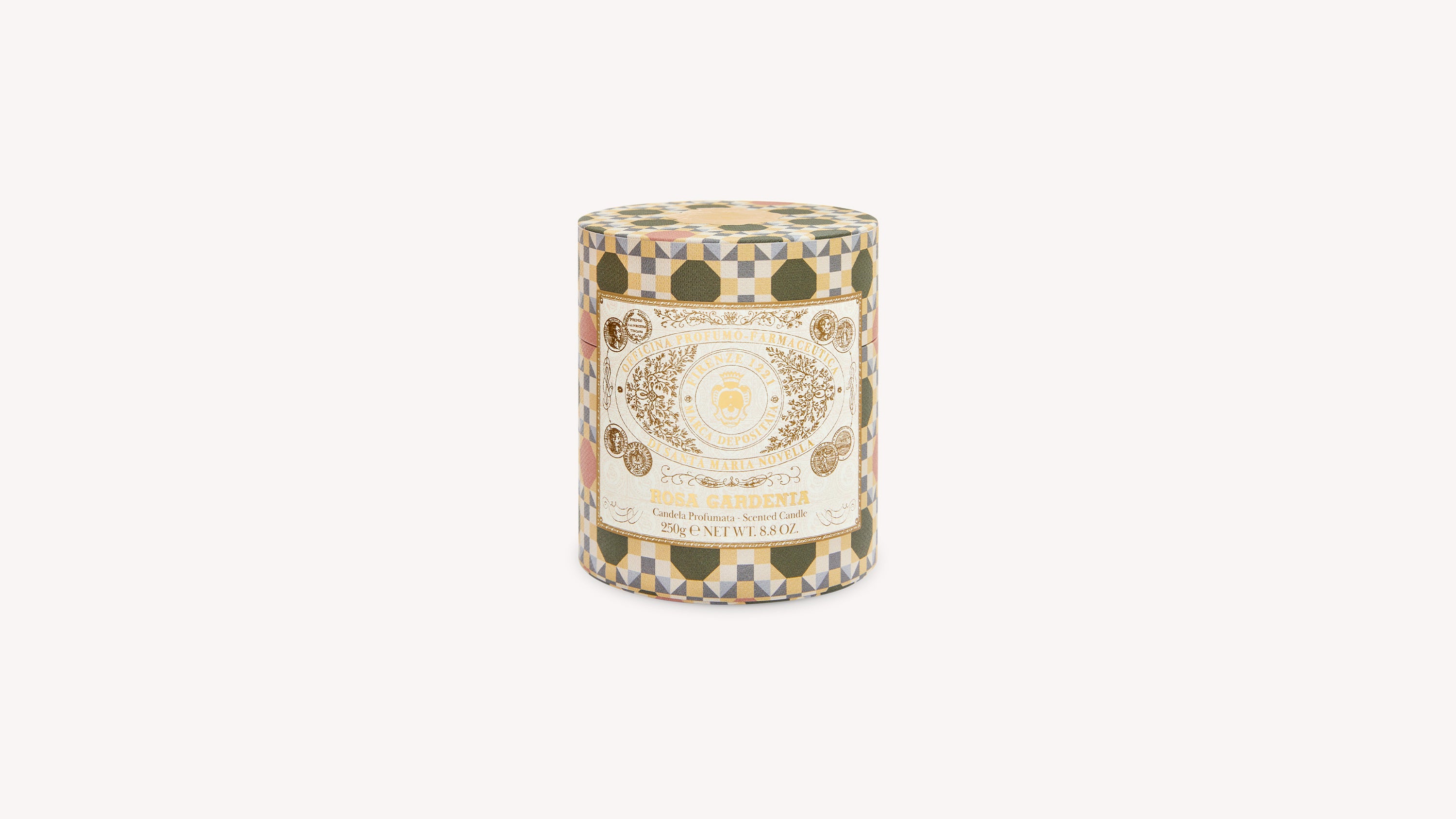 Rosa Gardenia Scented Candle