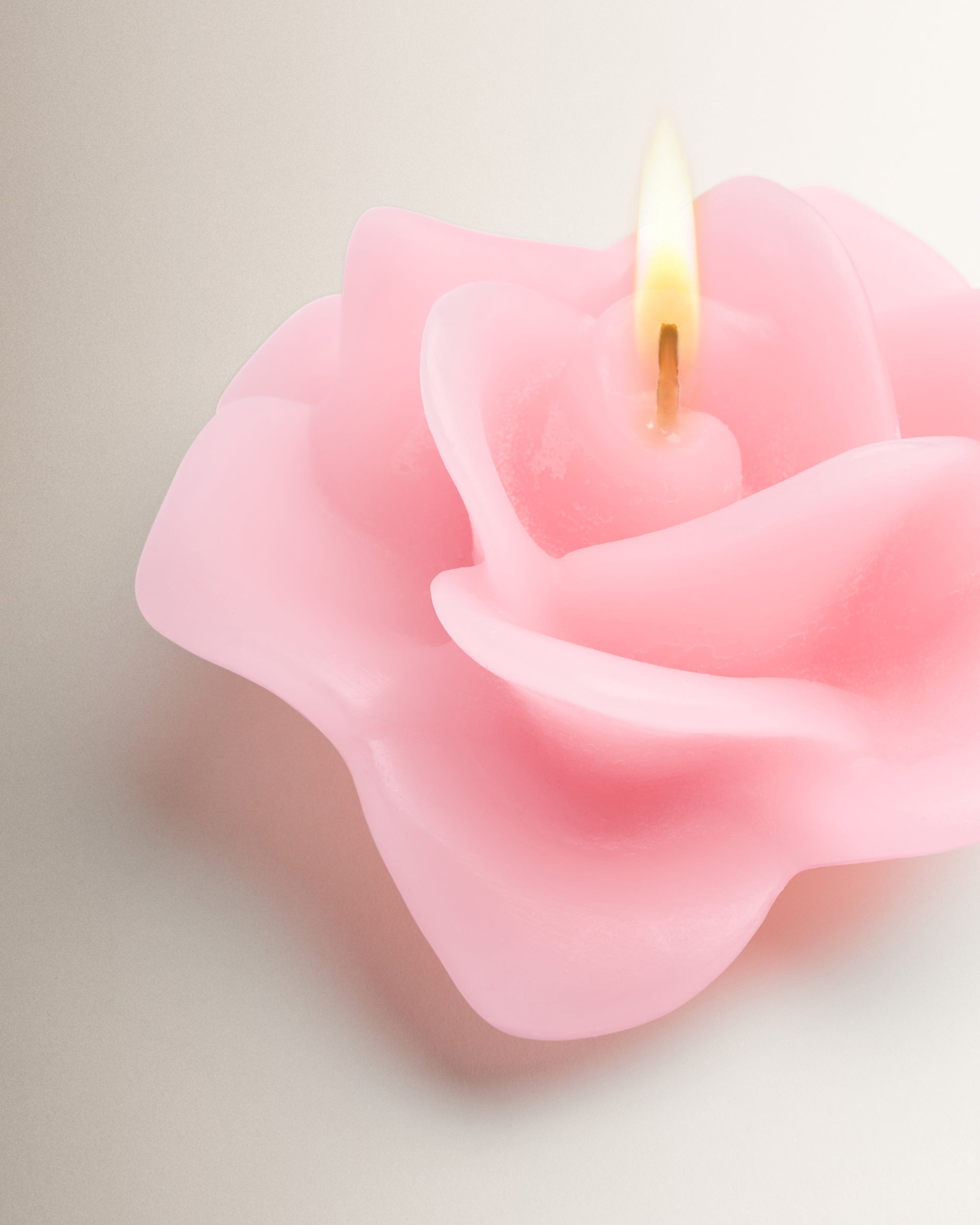 Vela Perfumada en Forma de Rosa