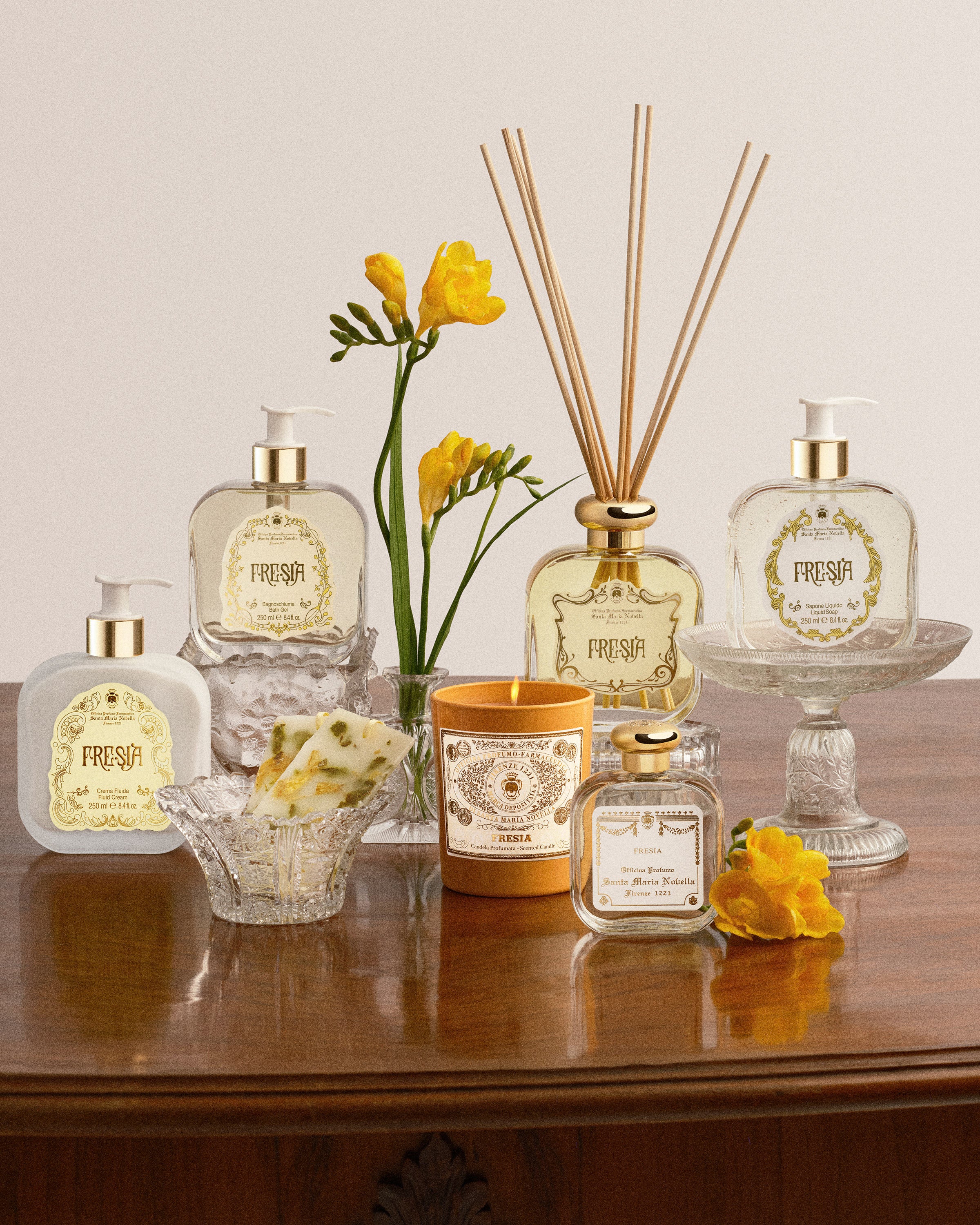 Fresia: Perfumed Body Cream - Santa Maria Novella