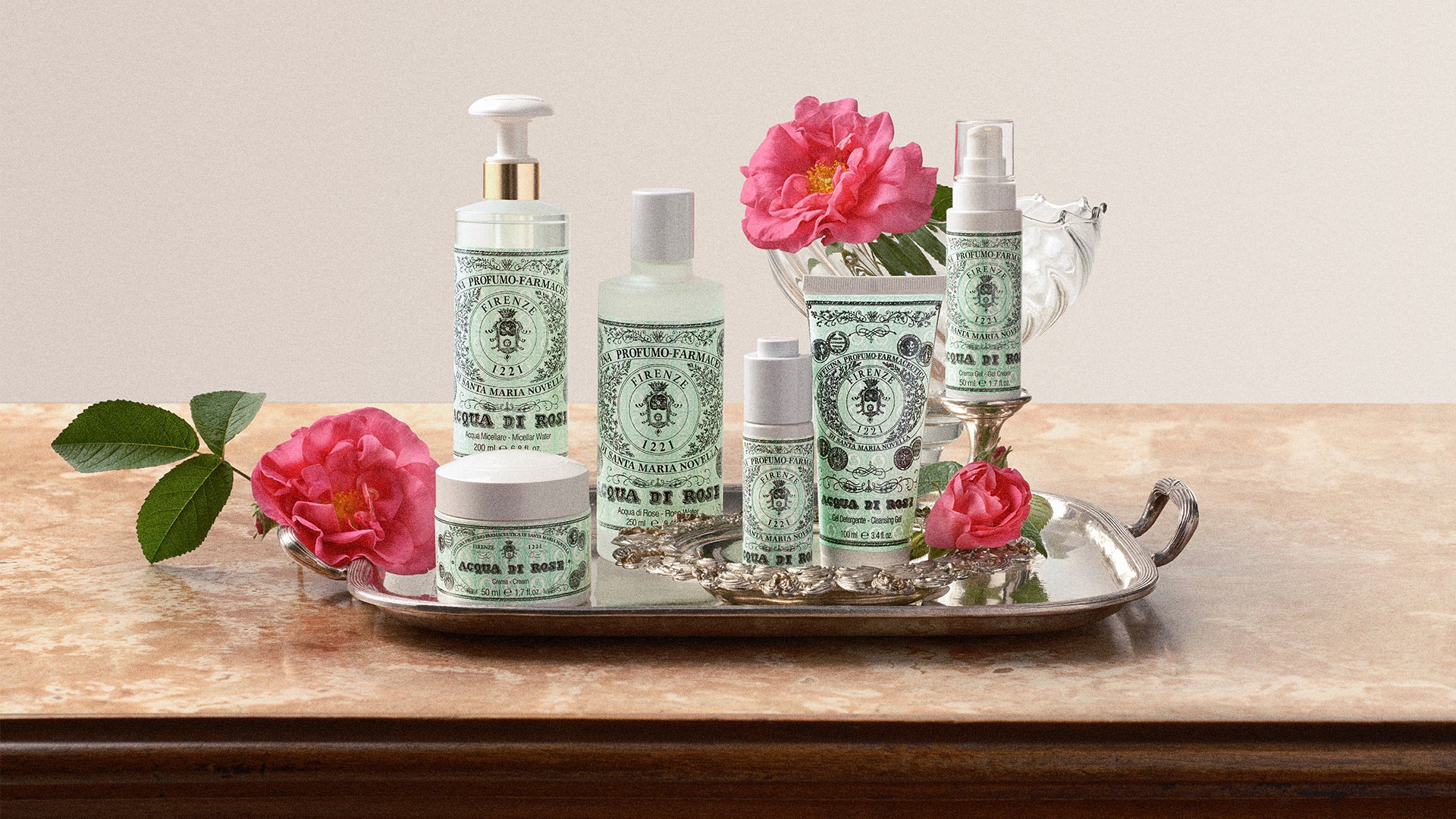 Acqua di Rose: Skincare Gift Set - Santa Maria Novella